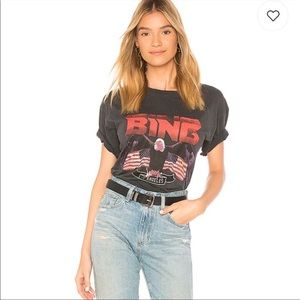 COPY - Anine bing ‘vintage’ motorcycle tee - medium